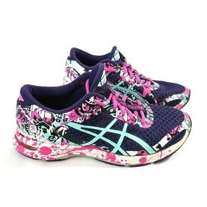 asics splatter paint shoes